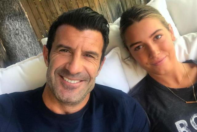 菲戈仨闺女美艳如花 大女儿跟西班牙国王表弟拍拖