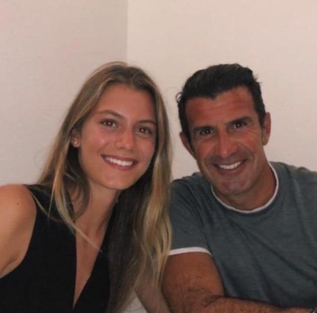 菲戈仨闺女美艳如花 大女儿跟西班牙国王表弟拍拖