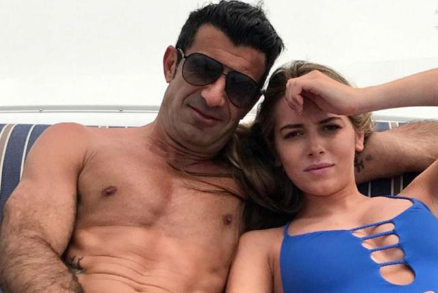 菲戈仨闺女美艳如花 大女儿跟西班牙国王表弟拍拖