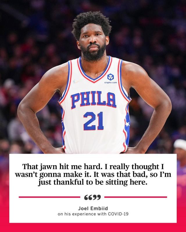 赛事赛程-两战33中7疯狂打铁！恩比德新冠痊愈但手感全无